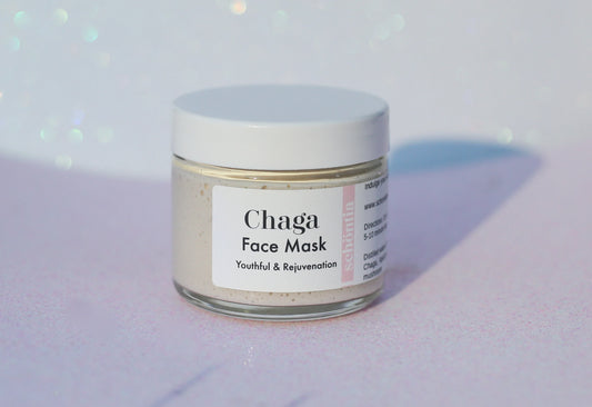 Chaga Mushroom , Coffee Face. Mask, Hydrating, White Kaolin Clay