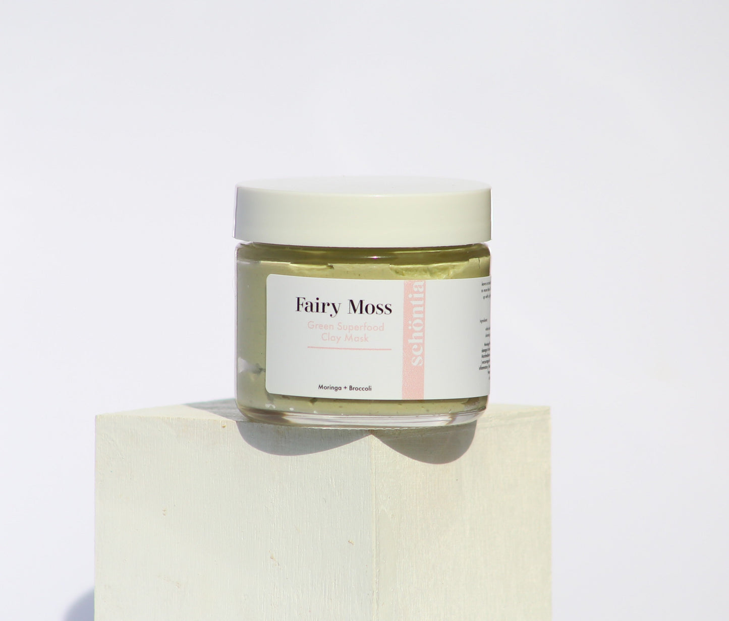 Organic Moringa Leaf Powder Mud Mask & Spirulina, White Kaolin Clay