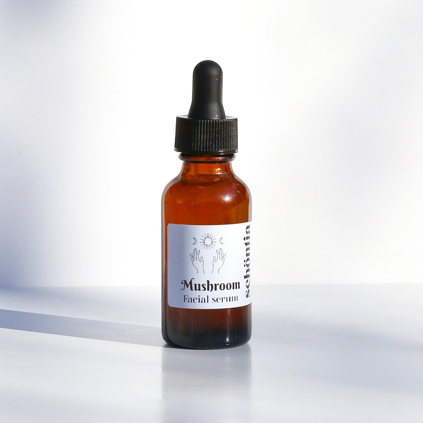 Mushroom extract Elixir Serum - Anti Aging, Brightening, Vegan, Handmade and organic Eco friendly Natural skincare