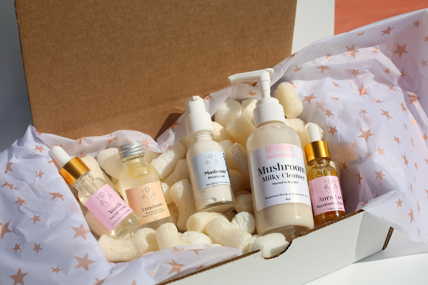 Mushoom Skin care set, At Home Spa Day