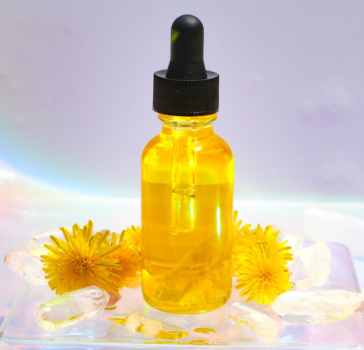 Centella Asiatica + Dandelion Oil- Anti bacterial Face Oil - Organic Face Oil - Hydrate Oil